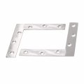 4 Pack Repair Mending Bracket Plate Ulifestar Stainless Steel L Shape Flat Corner Brace For Wood Metal Fixing Joining Support
