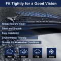 1 Pair 22 Coating Silicone Front Windshield Wiper Blade Replacement Set For Mercedes-benz C-class W205 A205 2015-2021 Not J U