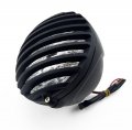 Taswk 5 Motorcycle Headlight Grill Prison Chopper Bobber Head Lamp Black