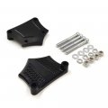 Httmt- Us-tghd-had005-0 89 Front Fender Brackets Spacers Black Compatible With 21 H-d Touring 2014-2019 See Fitment