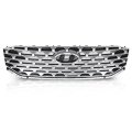 Front Upper Grille Assembly Chrome For Hyundai Santa Fe 2021 2022 86350-s2500 86350 S2500 86350s2500 