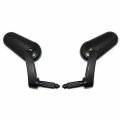Httmt- 2x Black 7 8 22mm Universal Fit Custom Motorcycle Bikes Bar End Rearview Side Mirrors Compatible With Triumph Street