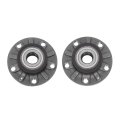 2x Rear Wheel Bearings And Hubs Assembly Replacement For A3 Golf Beetle Jetta Gti Rabbit 2006-2019 