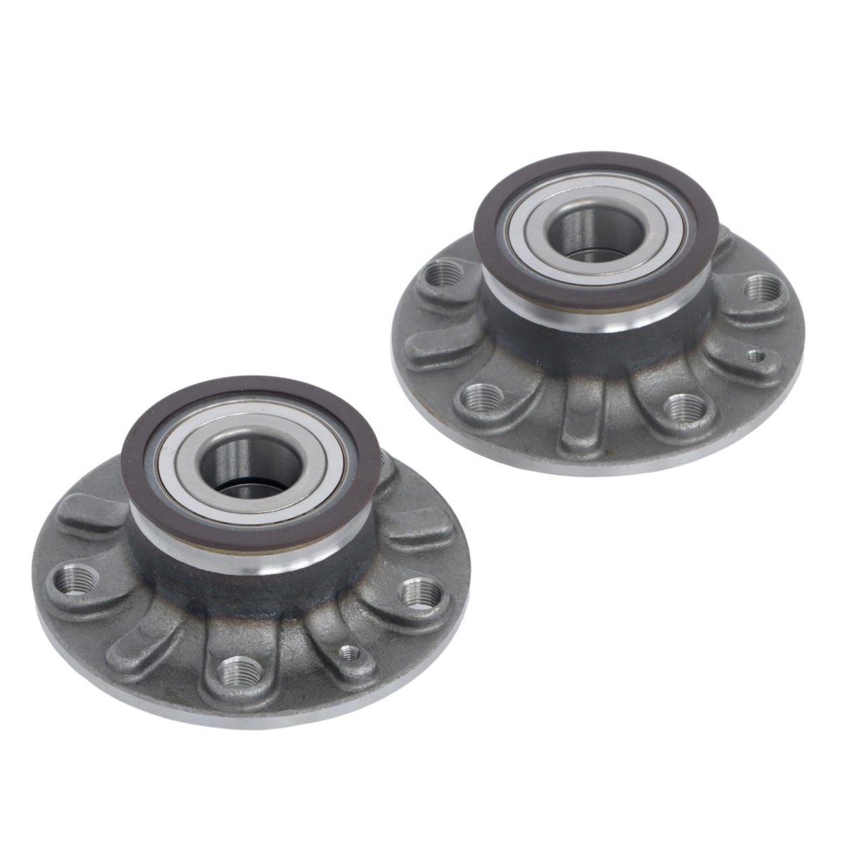 Rear Wheel Bearings And Hubs Assembly For A3 Golf Beetle Jetta Gti Rabbit 2006 2019 Replacement 512336 Left Right 5 Stud Set