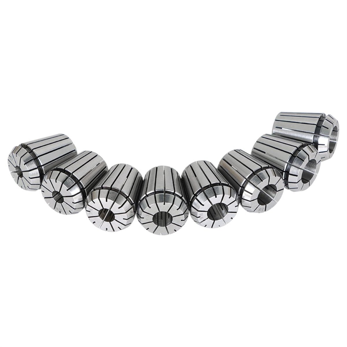 14pcs Er32 1 16 Inch-3 4 Inch Steel Spring Collet Set Fit For Cnc Milling Chuck Lathe Tool Holder