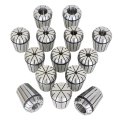 14pcs Er32 1 16 Inch-3 4 Inch Steel Spring Collet Set Fit For Cnc Milling Chuck Lathe Tool Holder