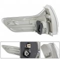 Waltyotur Clear Len Outer Body Tail Lights Brake Lamp Right Passenger Side Light White Replacement For 2011-2015 Toyota Sienna