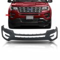 Labwork Primed Plastic Front Upper Bumper Cover Fo1000722 Without Sensor Holes Replacement For 2016 2017 Explorer