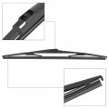 X Autohaux Rear Window Windscreen Wiper Blade Arm Assembly Set For Mazda Cx-5 2011-2022 Hyundai Santa Fe 2007-2012 3 Hatchback