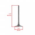 Caltric Intake Valve Kit Compatible With Honda 14711-hn7-000 14761-hn7-000 14751-hn7-000 12209-kl4-005