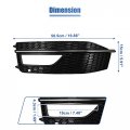 X Autohaux Front Left Fog Light Grille Bumper Grill Cover For Audi A4 S4 S-line 2013-2015 8k0807681l