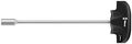 T Handle Nutspinner 495 Hex Socket Screwdriver 11 0 X 230 Mm Ergonomic Shaped For High Tightening Forces Silver Model 