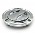 Chrome Keyless Gas Cap Twist Off Fuel Tank For Yamaha Yzf R6 All Years 6061 T6 Aluminum Alloy Racing