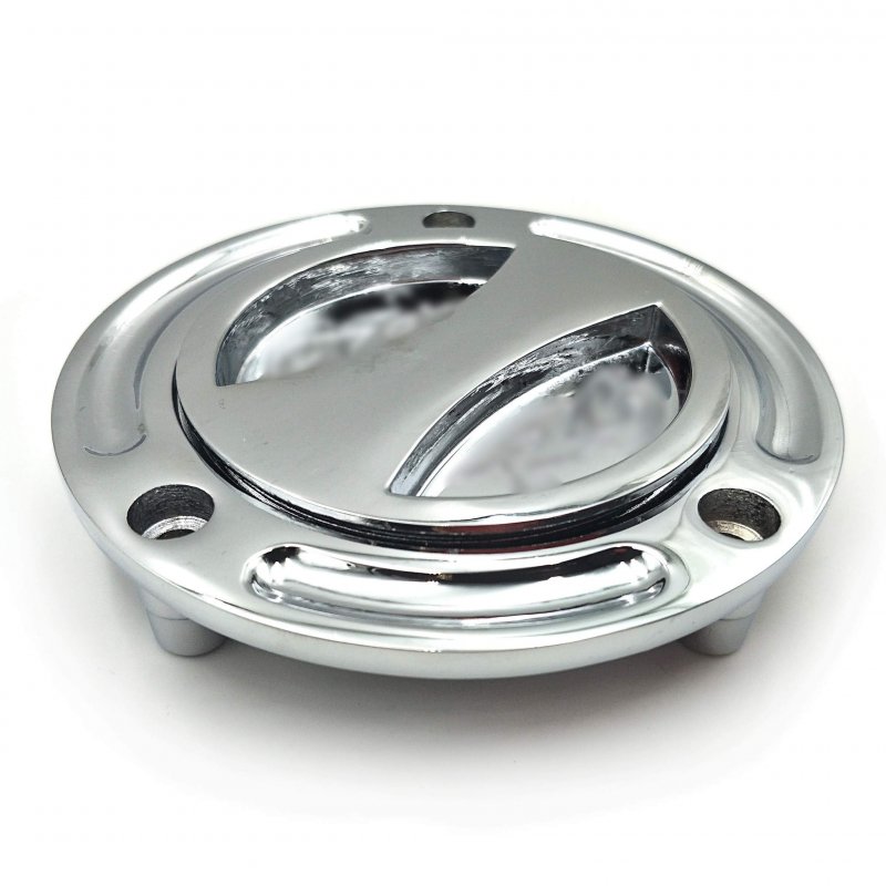Chrome Keyless Gas Cap Twist Off Fuel Tank For Yamaha Yzf R6 All Years 6061 T6 Aluminum Alloy Racing