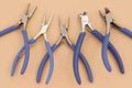 Box Joint Pliers Set With Vinyl Handles Gro-9138 Cutters 