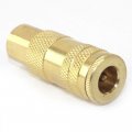 Interstate Pneumatics Cl0b 1 4 Inch Lincoln Series Brass Coupler 4 Female Npt 
