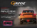 Performance Pnp Led Rear Brake Light For 2022-2023 Red Bar Drl Base Ring F1 Wire Harness Mounted Bracket