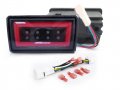 Performance Pnp Led Rear Brake Light For 2022-2023 Red Bar Drl Base Ring F1 Wire Harness Mounted Bracket 