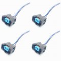 4pcs Fuel Injectors Harness Connector Plug A 06164-pca-000 06164-pcc-000 Fits For Suzuki Gsxr 600 750 1000 Hayabusa Gsx1300