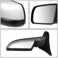 Auto Dynasty To1320300 Factory Style Driver Left Side Mirror Manual Folding Power Adjust Heated Glass Compatible With Toyota