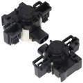 2pcs Parking Assist Sensors 89341-33200 For Lexus Es300h 2013-2014 And Es350 Rear Bumper Backup Radar Black 