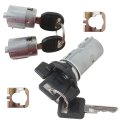 Ignition Key Switch Cylinder Set 701400 700843 Car Lock Kit Fit For G M C K2500 Sierra Slx Extended Cab Pickup 2-door 7 4l 