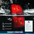 Tail Lights With Bulbs For Chevy Colorado 2015 2022 Left And Right Rear Light Lamp Assembly 4 Door Crew Cab Extended Red