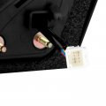 Ocpty Black Driver Side View Mirror Smooth With Power Adjustment Non-folding Non-heated Compatible For 2007-2012 Nissan Altima