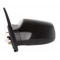 Ocpty Black Driver Side View Mirror Smooth With Power Adjustment Non-folding Non-heated Compatible For 2007-2012 Nissan Altima