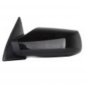 Ocpty Black Driver Side View Mirror Smooth With Power Adjustment Non-folding Non-heated Compatible For 2007-2012 Nissan Altima