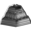 Ekena Millwork Mic05x06ti 5 1 8-inch P X 6 7 H Inside Corner For Molding Mld06x05x08ti 
