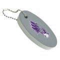 Graphics More Uw Whitewater Secondary Logo Floating Keychain Oval Foam Fishing Boat Buoy Key Float 