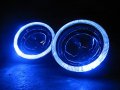 Bling Lights Compatible 2x Led Halo Headlight Headlamp Angel Eye Rings For 1999-2004 Honda Trx400ex 