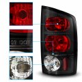 Amerilite For 2002-2006 Dodge Ram 1500 03-06 2500 3500 Pickup Euro-style Clear Black Replacement Taillights Pair Driver And