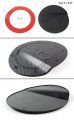 Carbon Fiber Texture Add-on Gas Fuel Door Cover Trim Cap W 3d 5 0 Letter Compatible With For 2015-2023 Ford Mustang