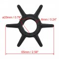 Uxcell Boat Outboard Water Pump Impeller Replacement Black For Tohatsu 90hp