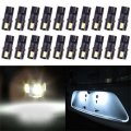 Ocpty Instrument Panel Lights 168 184 192 193 259 280 285 447 464 501 T10-6-5730-smd-ultra White 20pcs