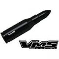 Vms Racing 223 Cal Caliber Black Bullet 3 Inch Antenna Heavy Gauge Cnc Machined Billet Aluminum Short For Nissan 350z Fairlady 