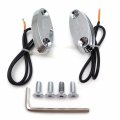 Httmt- Chrome Mirror Block Off Base Plate Led Cbr Compatible With 2004-2007 1000rr Fireblade P N Mt222-008a-cbr