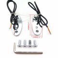 Httmt- Chrome Mirror Block Off Base Plate Led Cbr Compatible With 2004-2007 1000rr Fireblade P N Mt222-008a-cbr