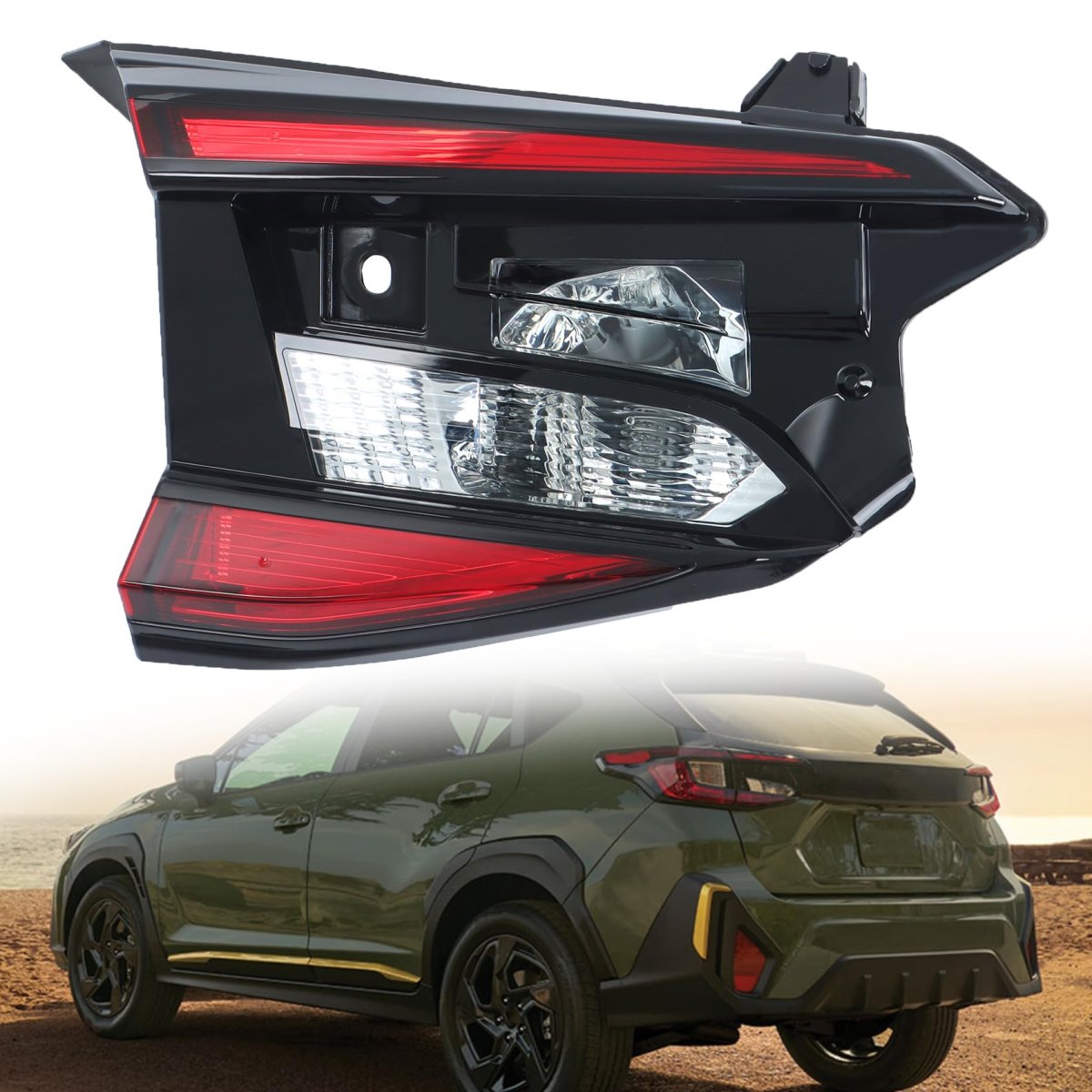Left Side Inner Tail Lamp Assembly Replacement For Crosstrek 2024 Lh Brake