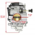 Carburetor For Yamaha Wolverine 350 Yf 1996-2005 Big Bear 350 Yfm350 1999 4x4 Atv Quad Carb 4kb-14901-10-00 4kb-14901-22-0etor