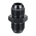 10an-10an Male Fuel Fitting Fit 5 8 Hole 1 77 Length Aluminum Straight Union Coupler Connector Hose Adapter For Automotive 