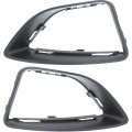 Ford Fusion Fog Light Cover 2010 2011 2012 Driver And Passenger Side Pair Set Textured Black Dot Sae Compliance Fo1038121 