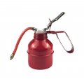 Wakauto Oil Can Pumper Metal High Pressure Oiler Lubrication Oiling Bottle Manual Oil Gun For Heavy Duty Fixing Cleaninto Oil 