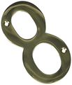 House Number- 4 Inches Solid Brass 8 