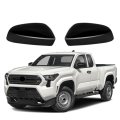 Glossy Black Mirror Cover For 2024 2025 2026 Toyota Tacoma Without Turn Signal Direct Replacement Caps Pair Abs Plastic Yp177p 