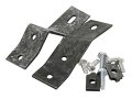 1963-1967 Corvette Side Exhaust Cover Mount Kit Front 