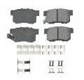 Proact Rear Ceramic Brake Pad Set Fits Cl Ilx Integra Tl Accord Civic Sx4 