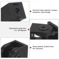 Uxcell 2pcs Die-cast Aluminum Pivot Joint 180a Adjustable Flexible Connector For 2020 Series Extrusion Profile Aperture 6mm
